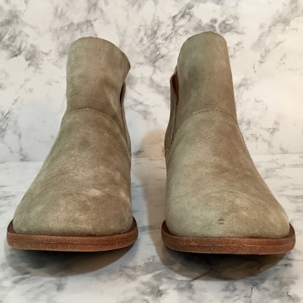 Kork-Ease ‘Ryder’ Tan Leather Suede Ankle Boot - Picture 8 of 16